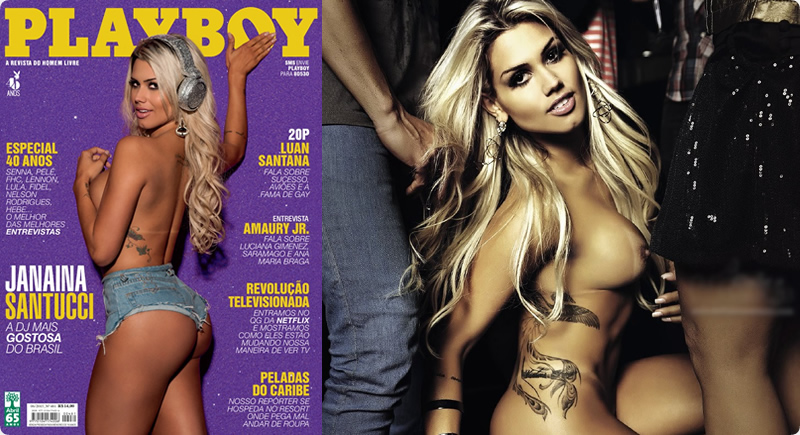 Playboy Junho – Janaína Santucci